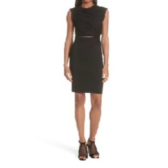Alexander Wang Jersey cut out dress
